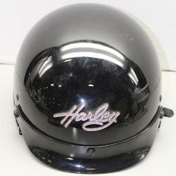 Harley davidson pink helmet